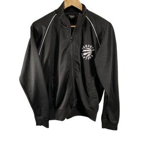 Size: Adult Small -  Black Toronto Raptors Track Jacket